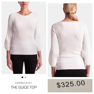 NWT! CAPSULE121 THE GUIDE TOP
